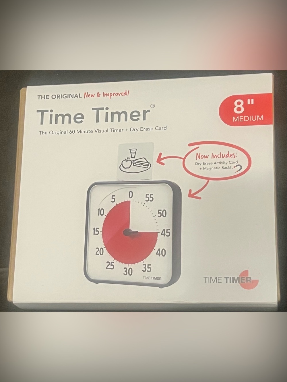 The 8" Time Timer MOD Home Edition popular 60-minute visual timer